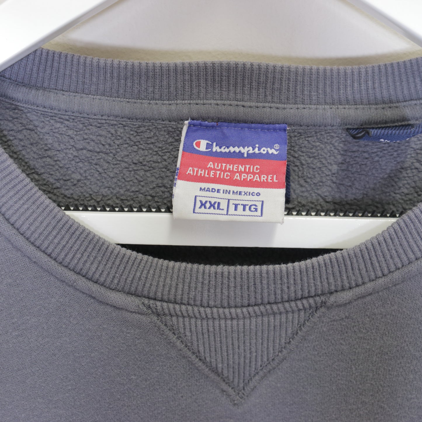 Vintage Champion Reworked sweatshirt in grey. Best fits XL