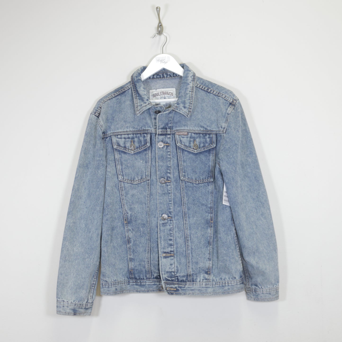 Vintage Soul Star & Co Denim jacket in blue. Best fits XL