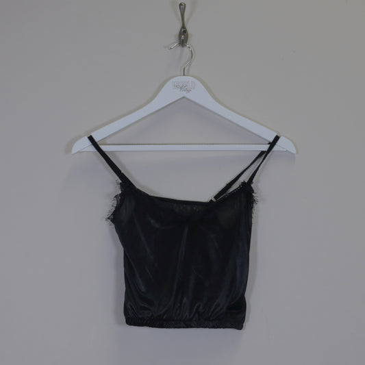 Vintage women's Unbranded cami in black. Best fits XS