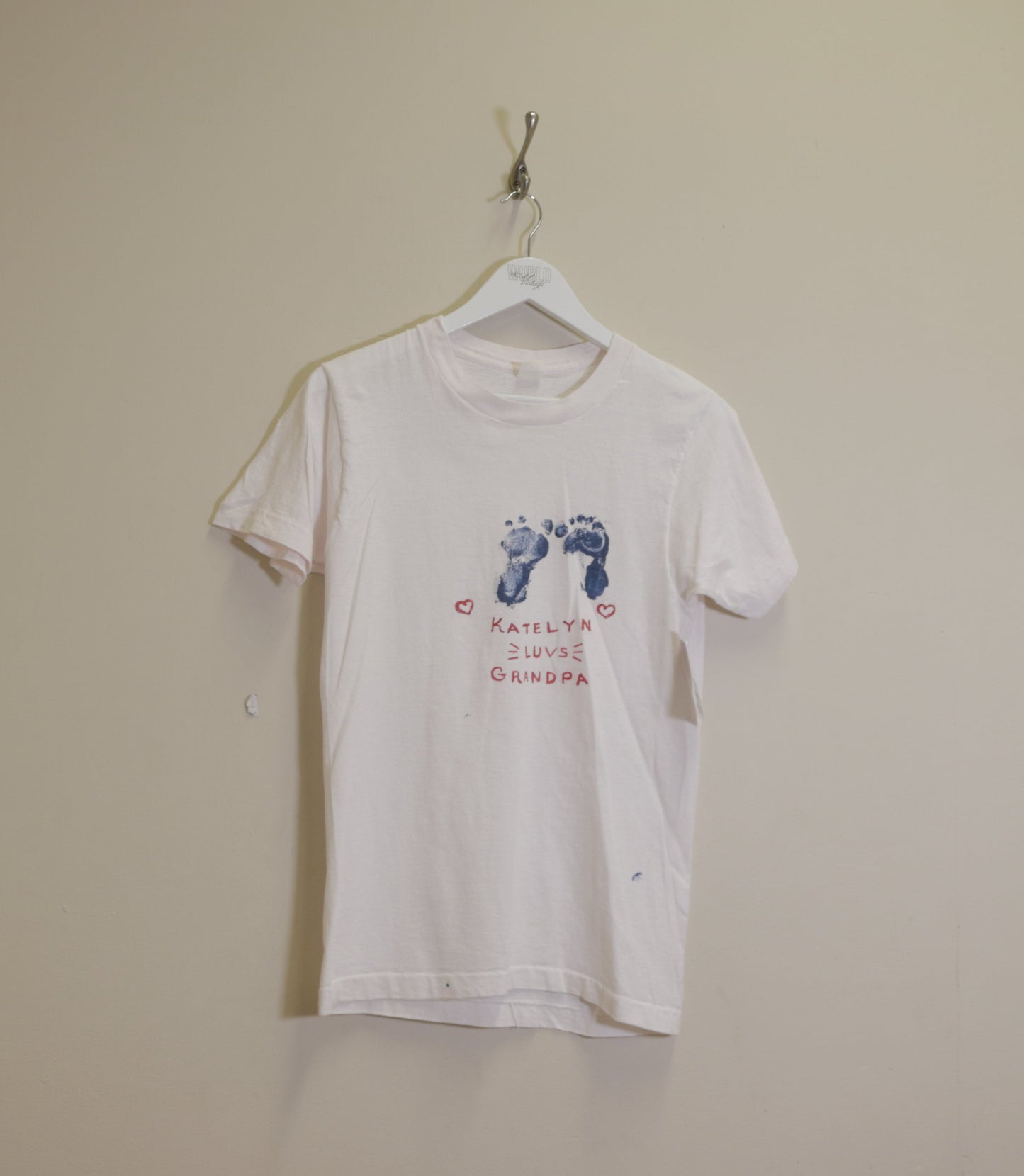 Vintage Unbranded single stitch t-shirt in white. Best fits S