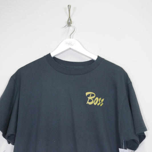 Vintage Unbranded single stitch t-shirt in black. Best fits L