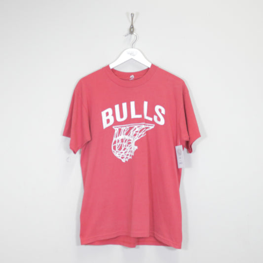 Vintage Bulls single stitch t-shirt in red. Best fits M