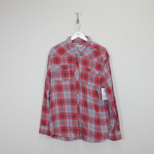 Vintage WindRiver plaid shirt in red. Best fits XL