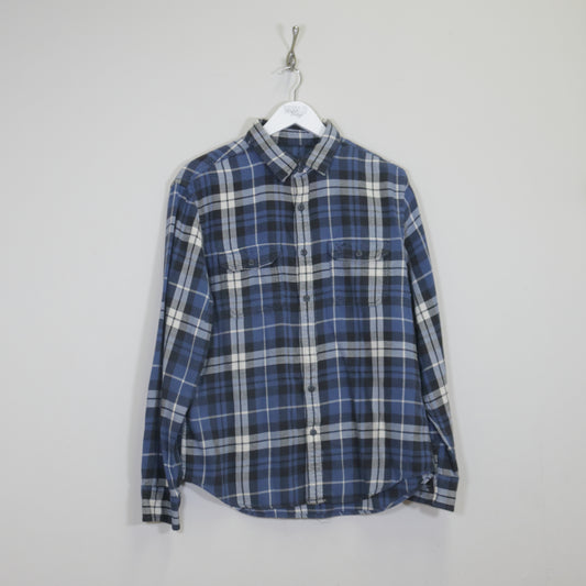 Vintage American Eagle plaid shirt in blue. Best fits L