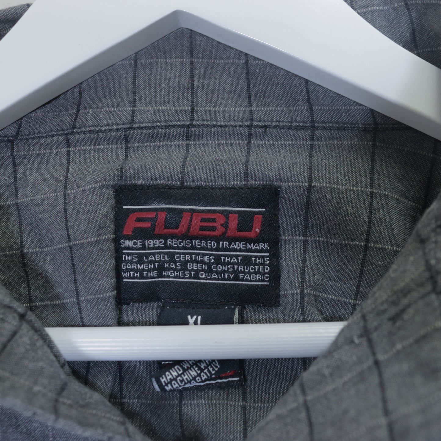 Vintage fubu shirt in grey. Best fits XL