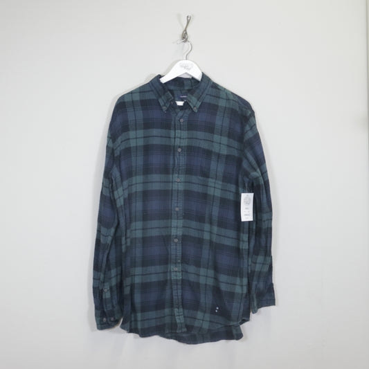 Vintage Croft&Barrow plaid shirt in green and black. Best fits L