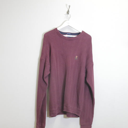 Vintage Chaps sweater in maroon. Best fits XL