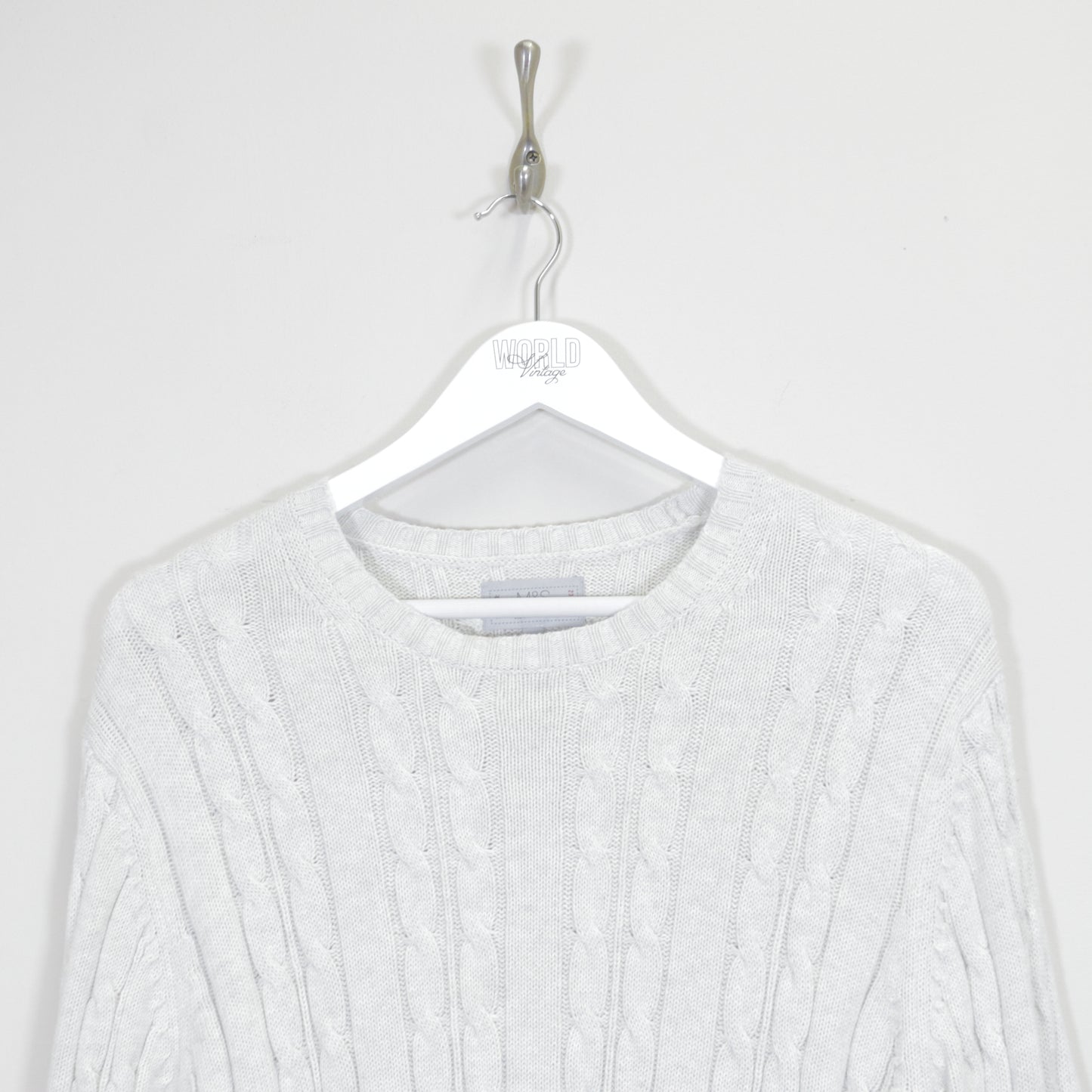 Vintage M&S sweater in white. Best fits L