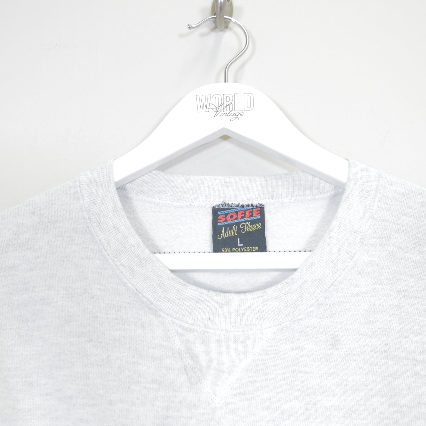 Vintage Soffe sweatshirt in grey. Best fits L