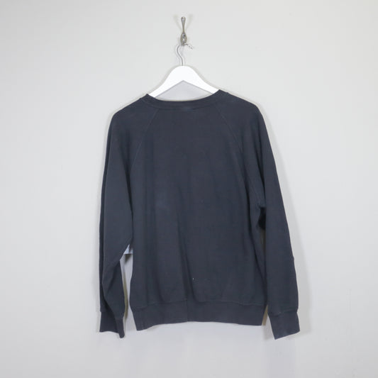 Vintage Polo by RalphLauren reworked sweatshirt in black. Best fits M