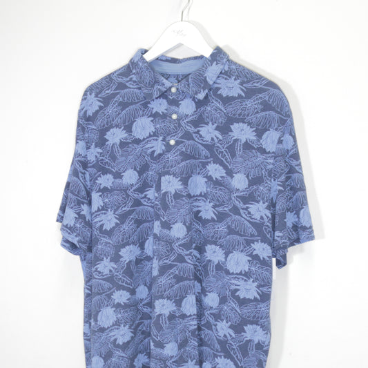 Vintage 1s A.Bank Hawaiian shirt in blue. Best fits XL