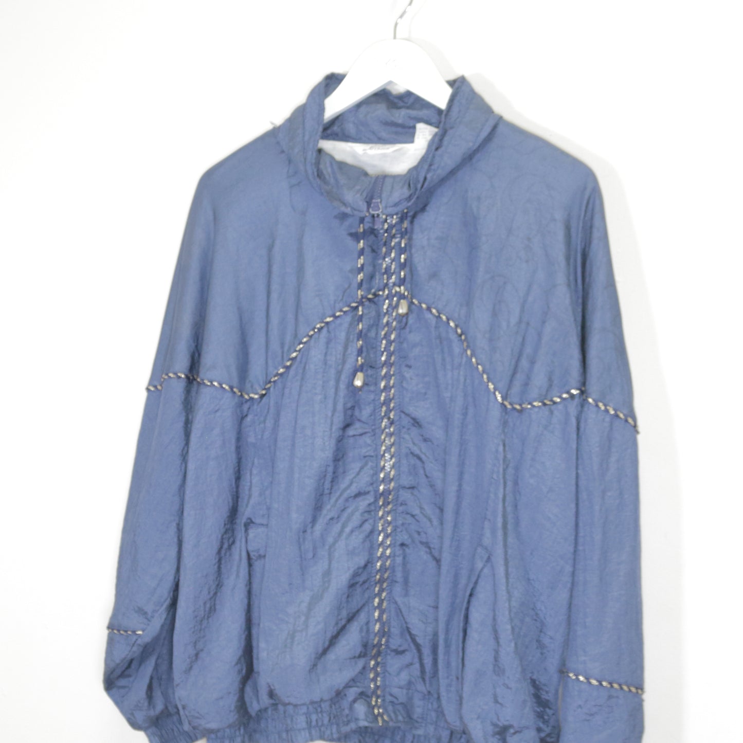 Vintage Blair Boutique shell jacket in blue. Best fits XL