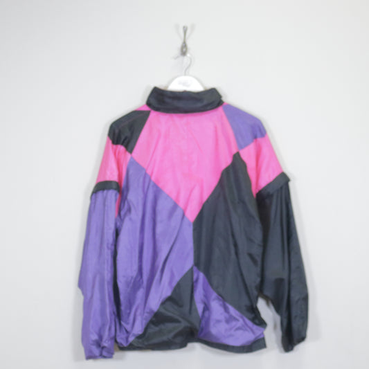 Vintage Cofra shell jacket in pink and purple. Best fits L