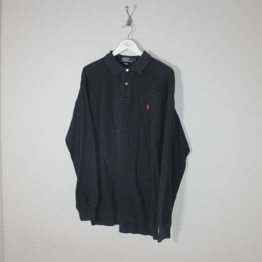 Vintage Polo by Ralph Lauren shirt in black. Best fits L