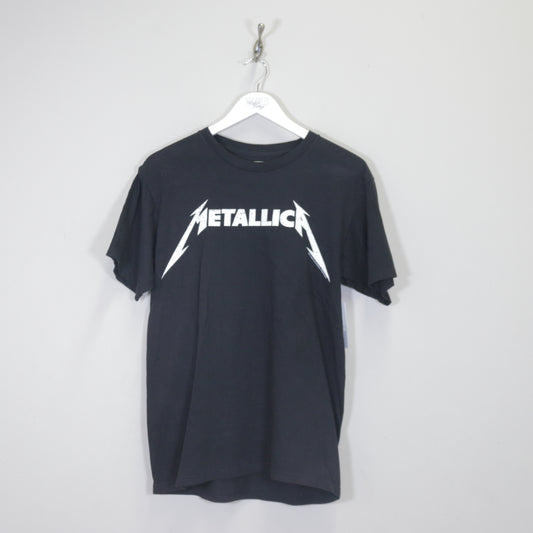 Vintage Metallica band tee in black. Best fits M