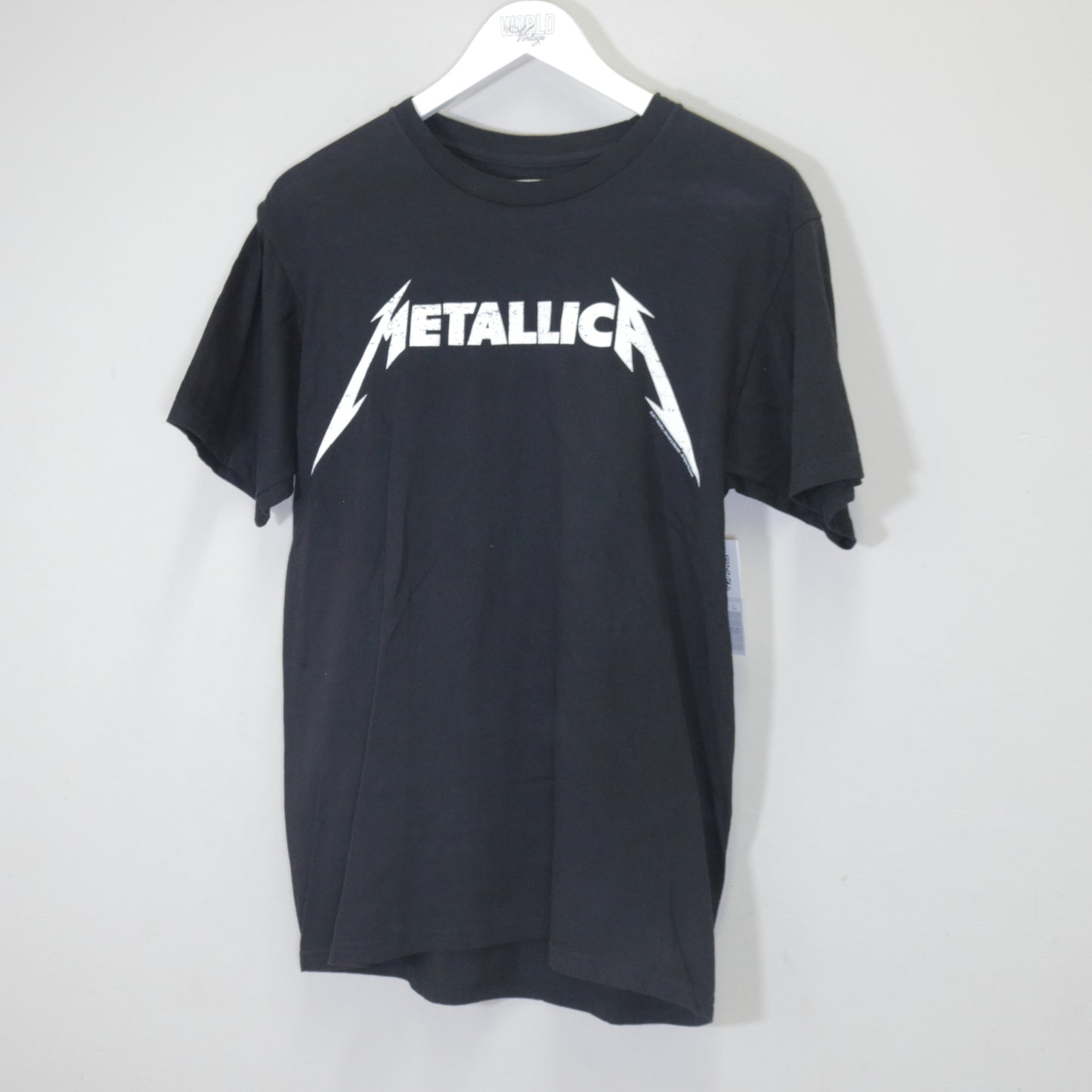 Vintage Metallica band tee in black. Best fits M