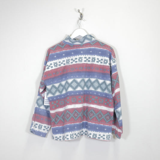 Vintage New Castle fleece in multicolour. Best fits M