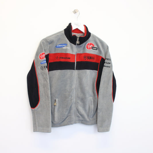 Vintage Yamaha Racing fleece in grey, black and red. Best fits XS