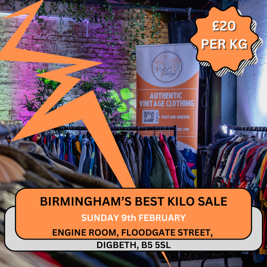 BIRMINGHAM'S BEST KILO SALE - SUNDAY 9th FEBRUARY