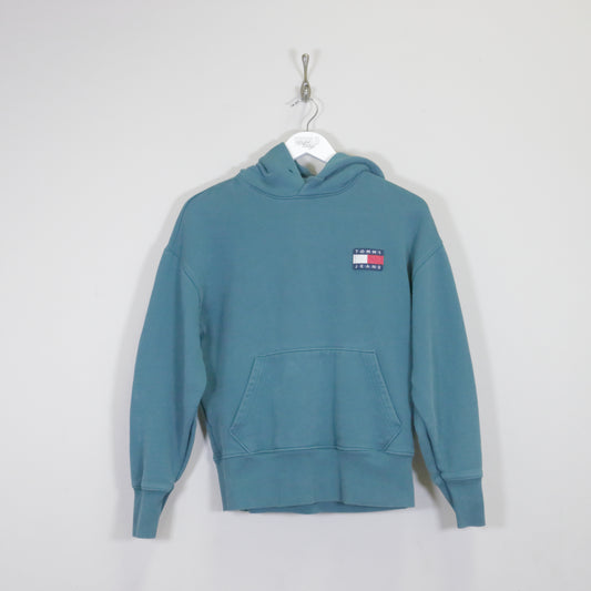 Vintage Tommy Hilfiger hoodie in green. Best fits XS