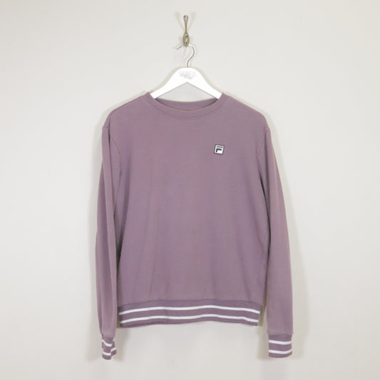 Vintage Fila sweatshirt in purple. Best fits S