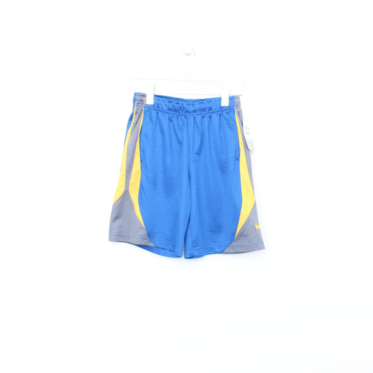 Vintage Nike shorts in blue and yellow. Best fits S