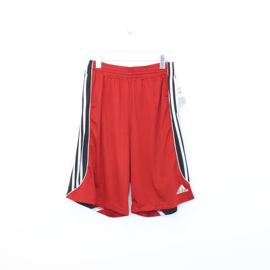 Vintage Adidas shorts in red and black. Best fits L