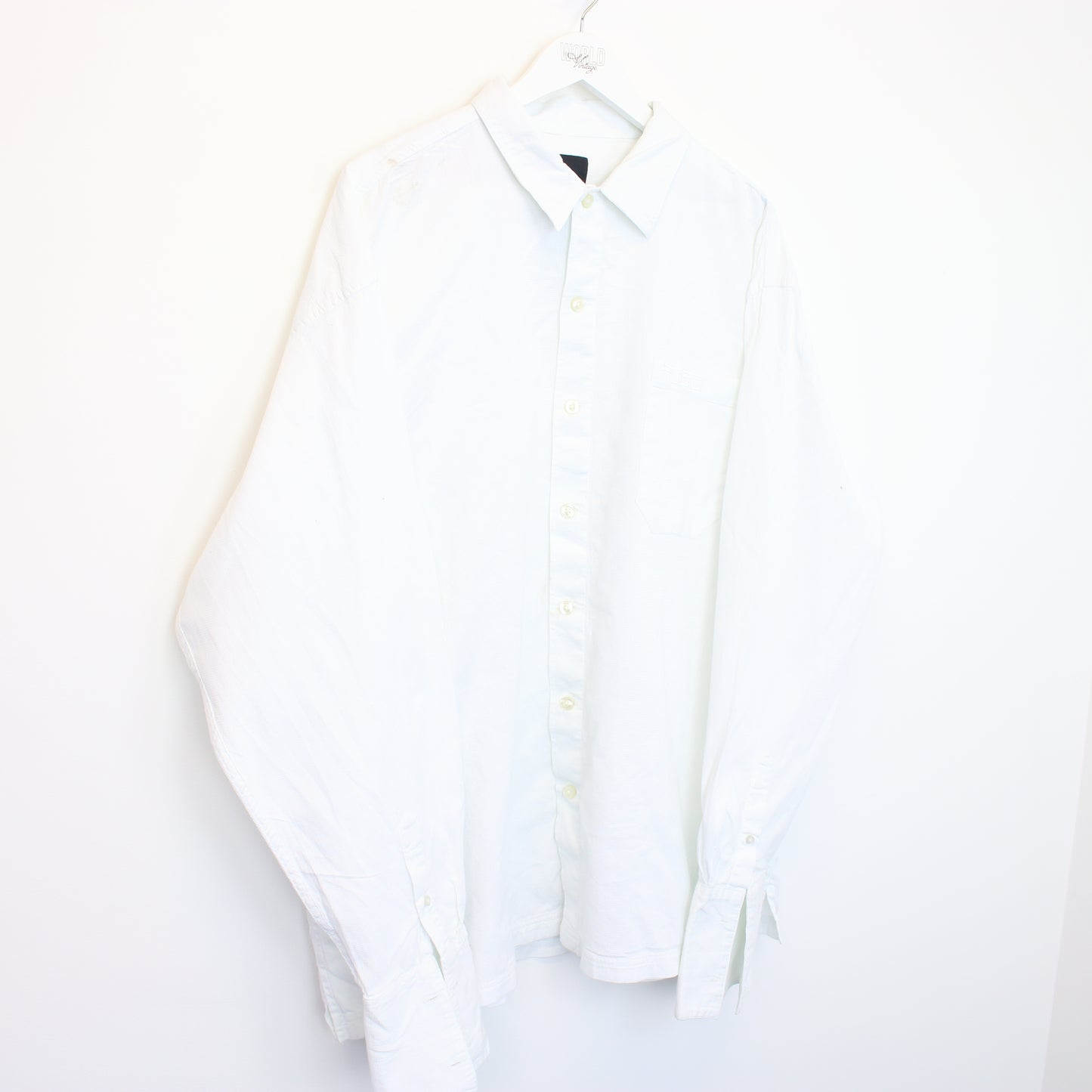 Vintage fubu shirt in white. Best fits XXXL