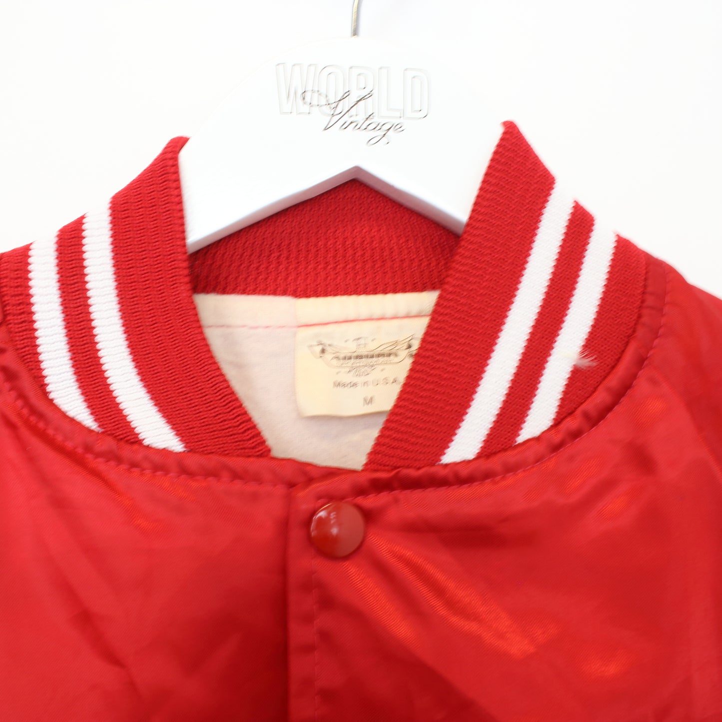 Vintage Auburn Sportswear jacket in red. Best fit M