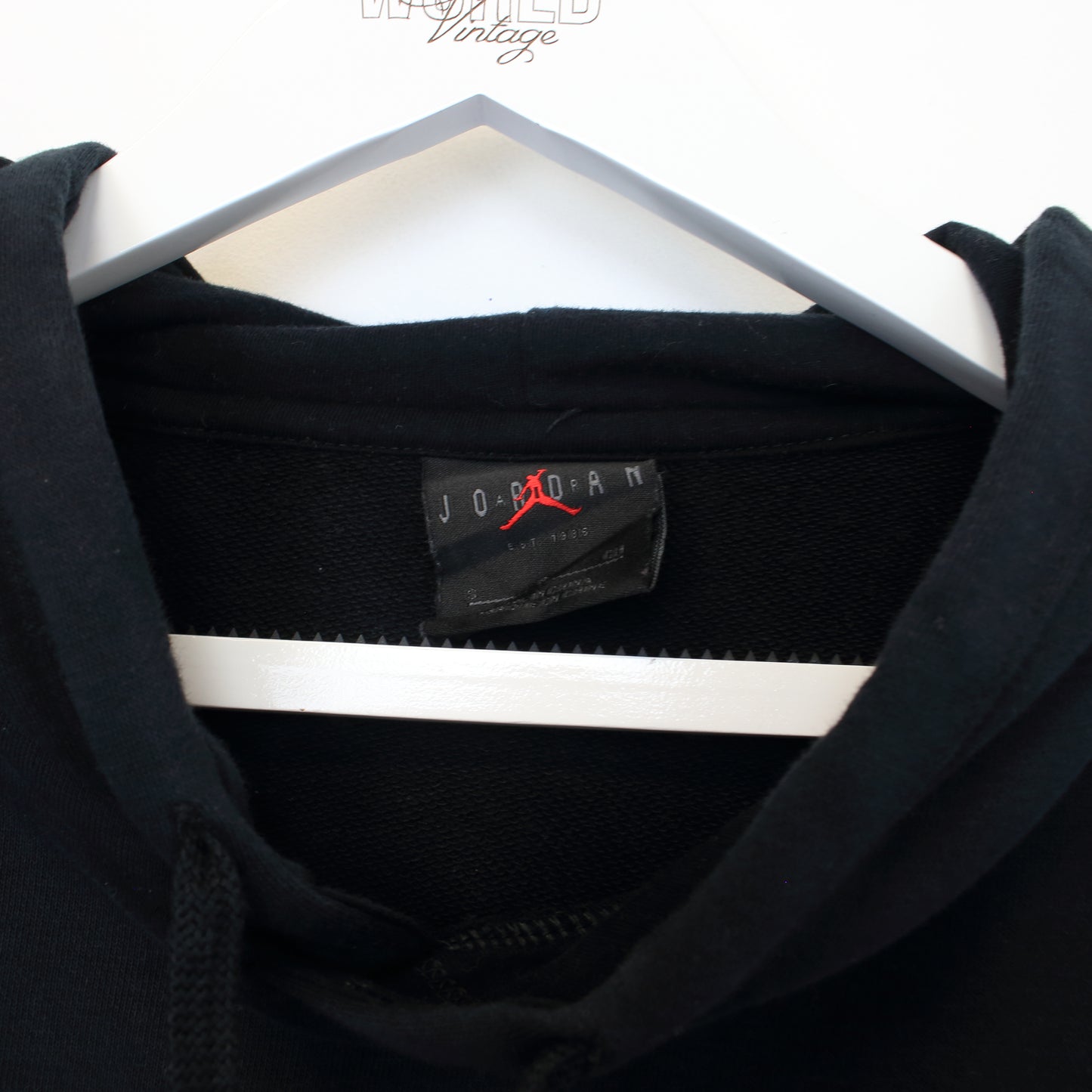 Vintage Air Jordan hoodie in black. Best fit S