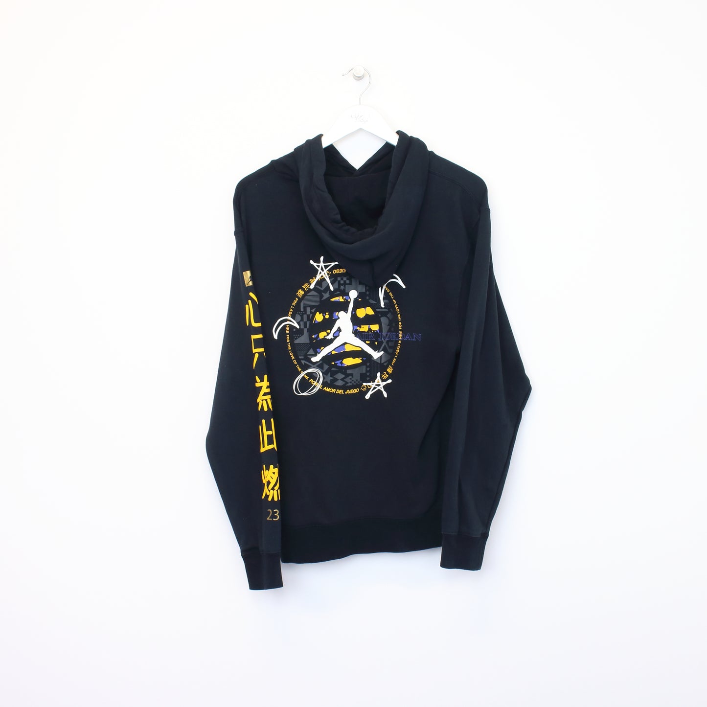 Vintage Air Jordan hoodie in black. Best fit S