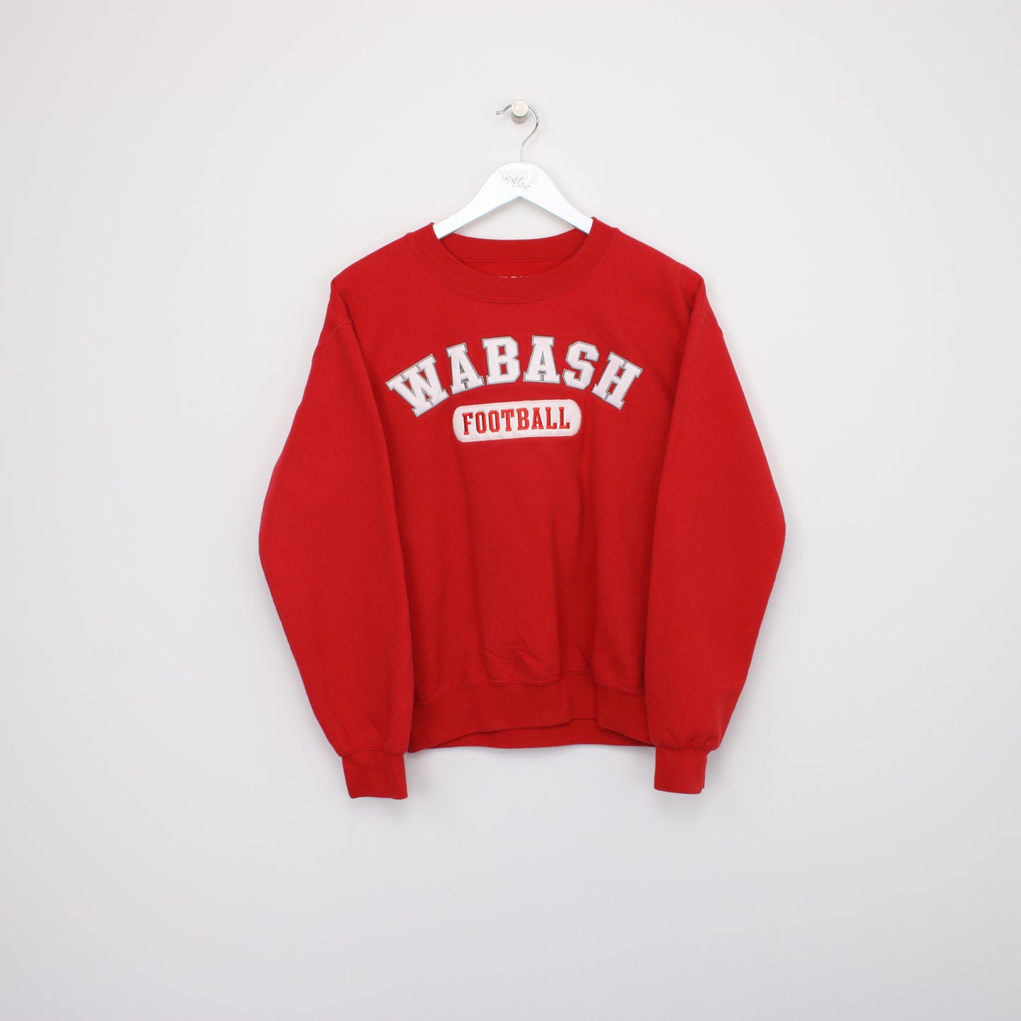 Vintage Gildan Wabash sweatshirt in red. Best fits S