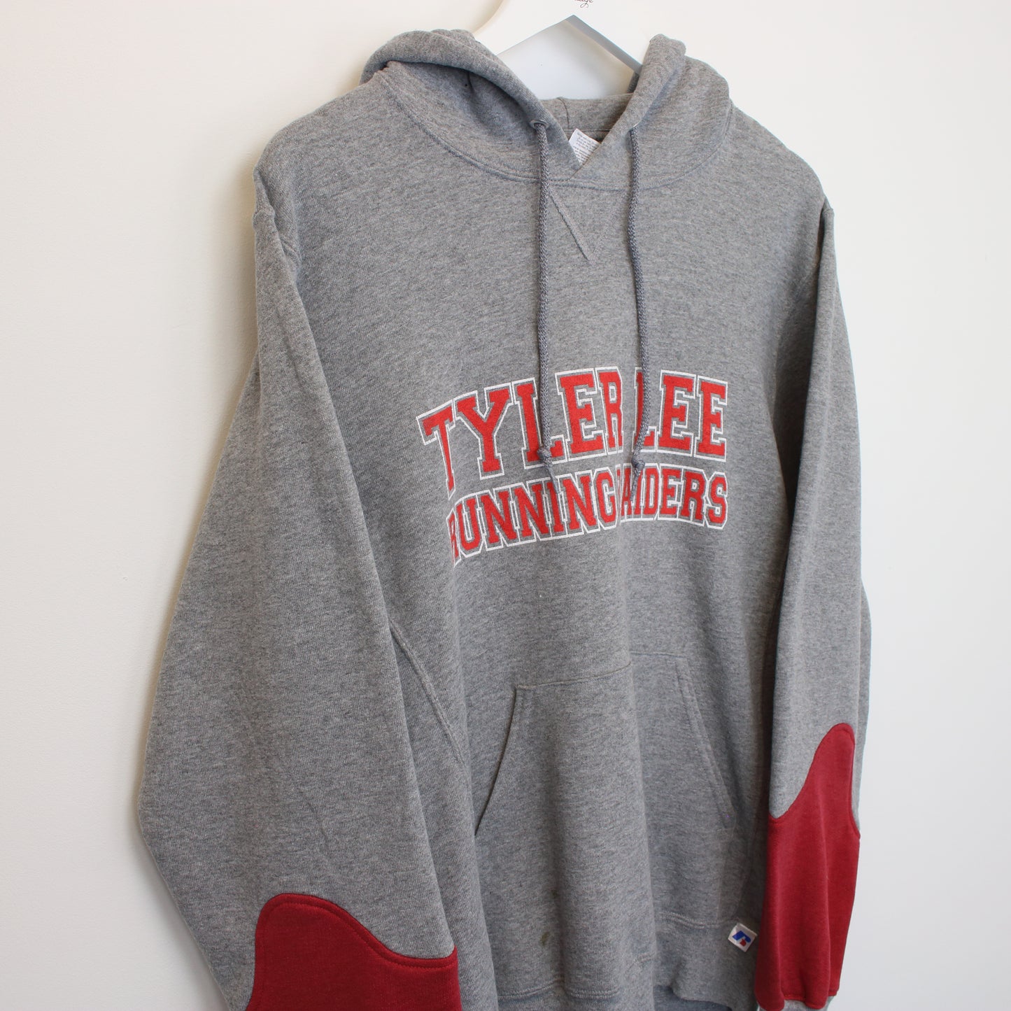 Vintage Russell Athletic Tyler Lee Sweatshirt in grey and red. Best fits M