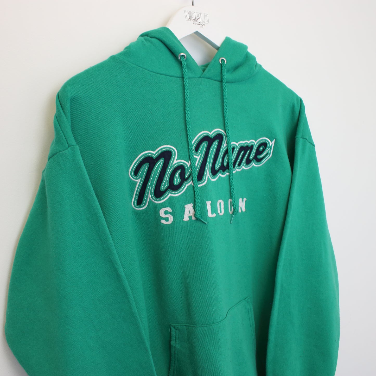 Vintage Port and Company no name hoodie in green. Best fits L