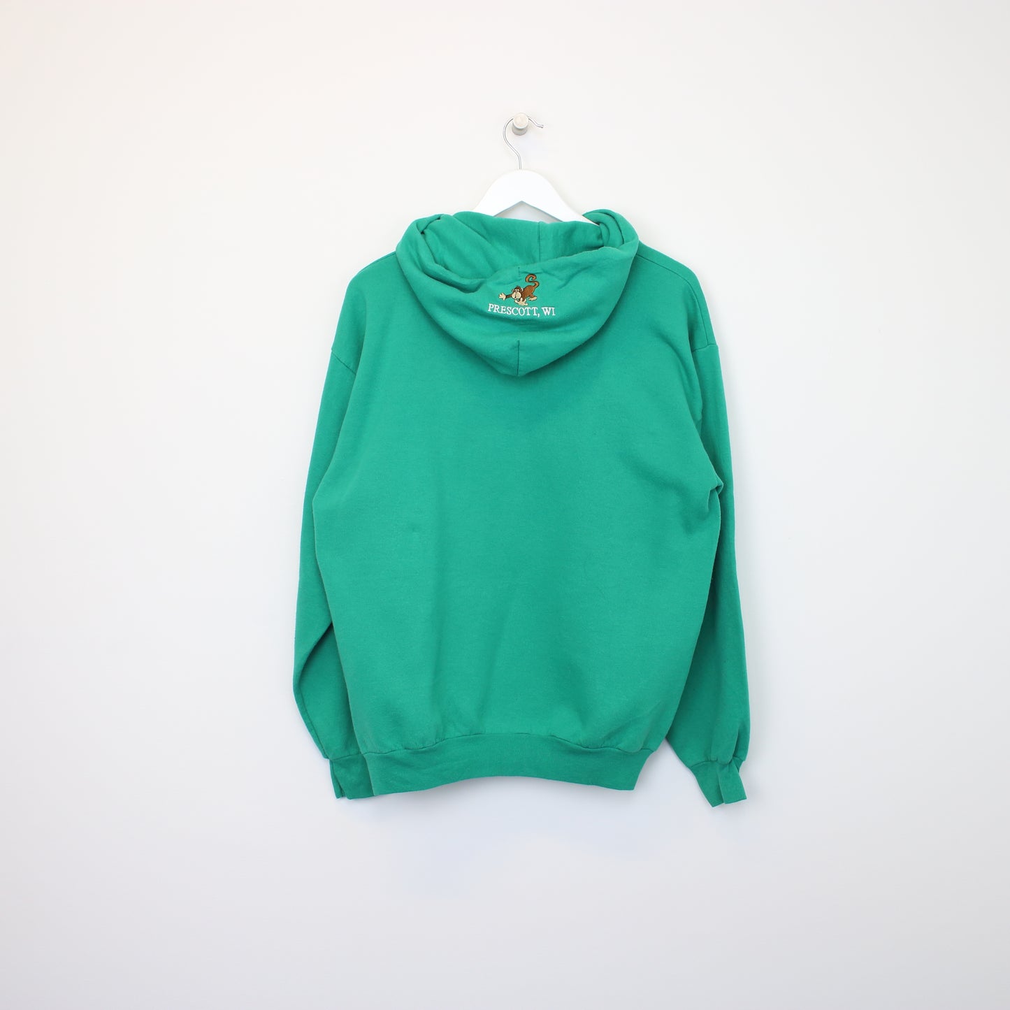 Vintage Port and Company no name hoodie in green. Best fits L