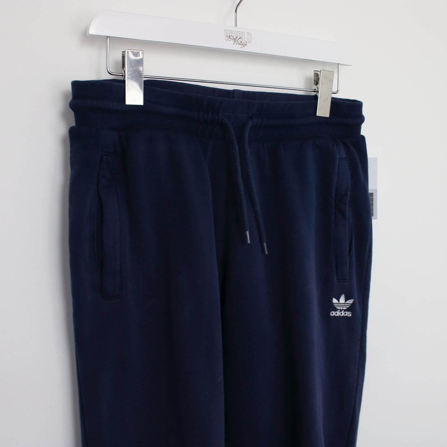 Vintage Adidas joggers in blue. Best fits M