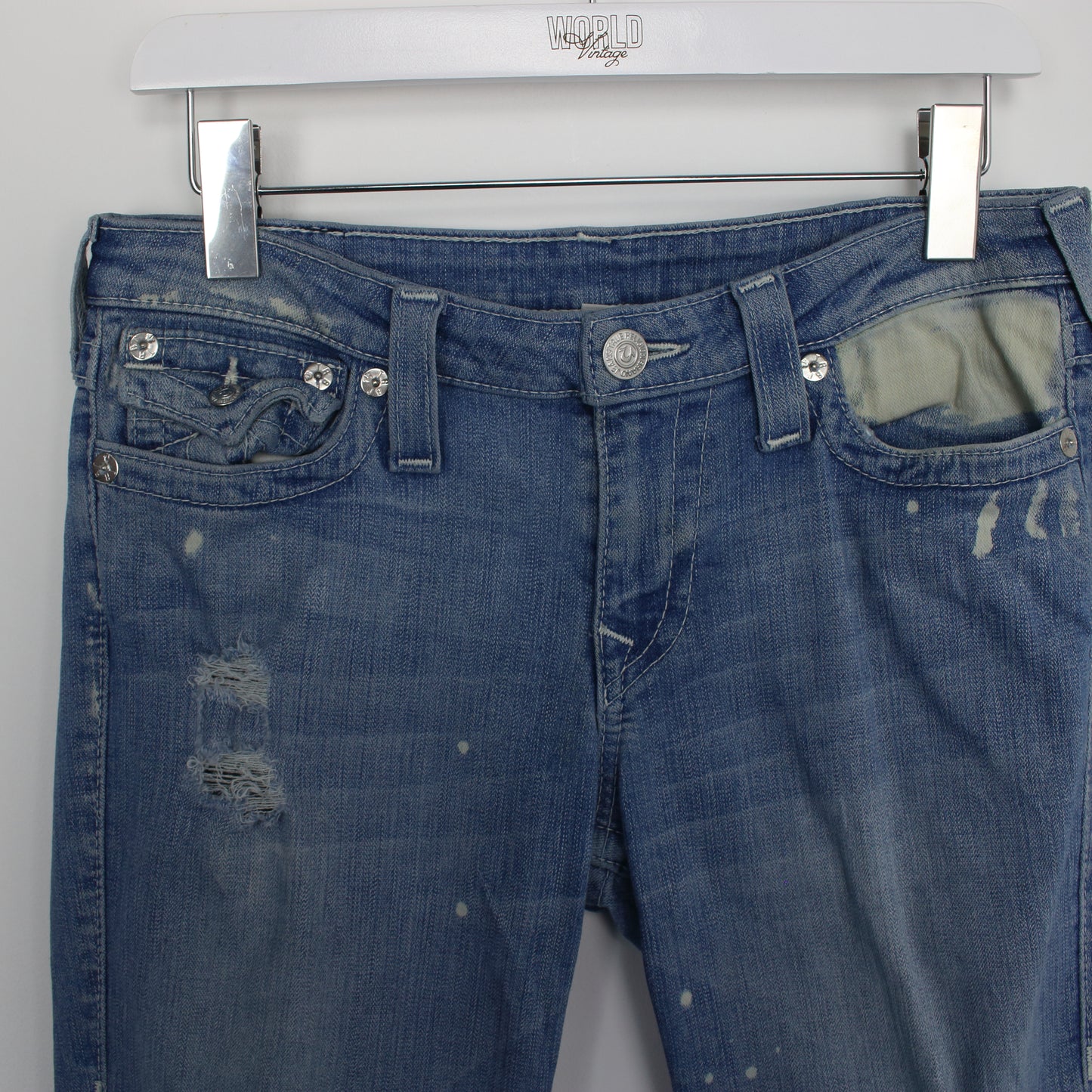 Vintage True Religion jeans in blue. Best fits W32 L35