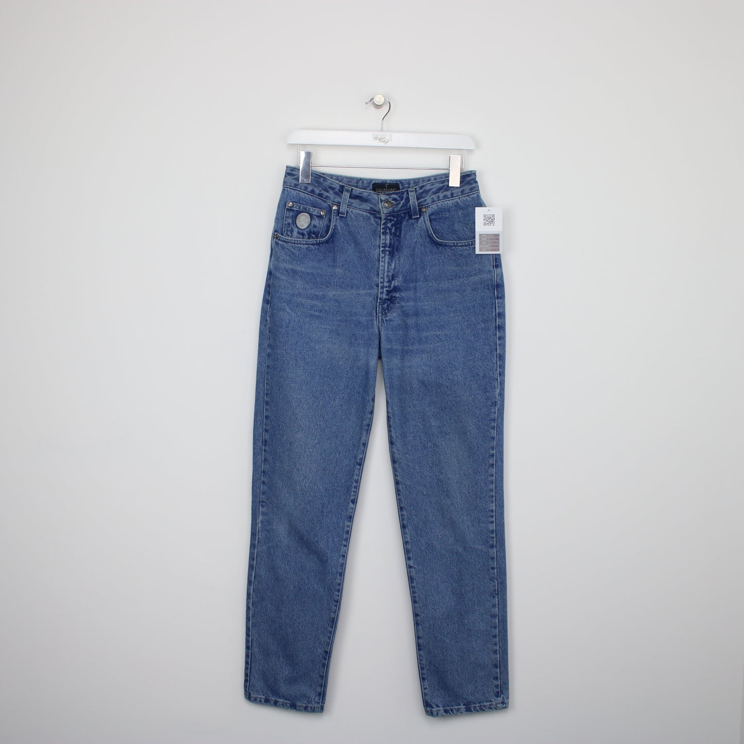 Vintage Trussardi jeans in blue. Best fits W29 L29.5